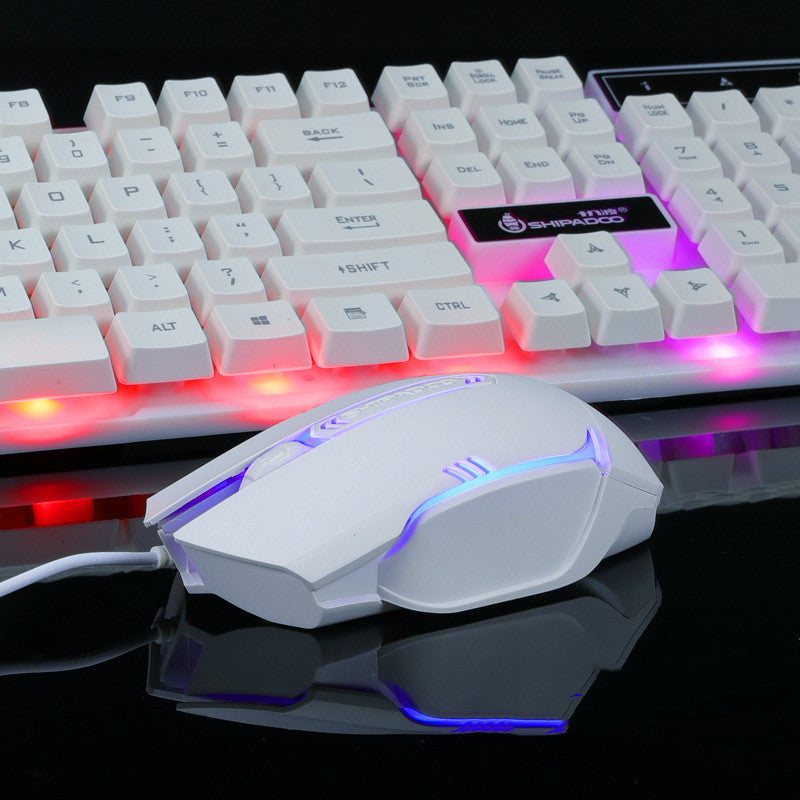 Teclado y ratón externos para juegos de portátil