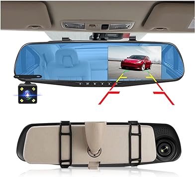 Espejo retrovisor con cámara
