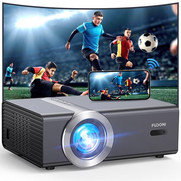 Proyector con funciones WiFi y Bluetooth.