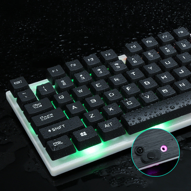 Teclado y ratón externos para juegos de portátil