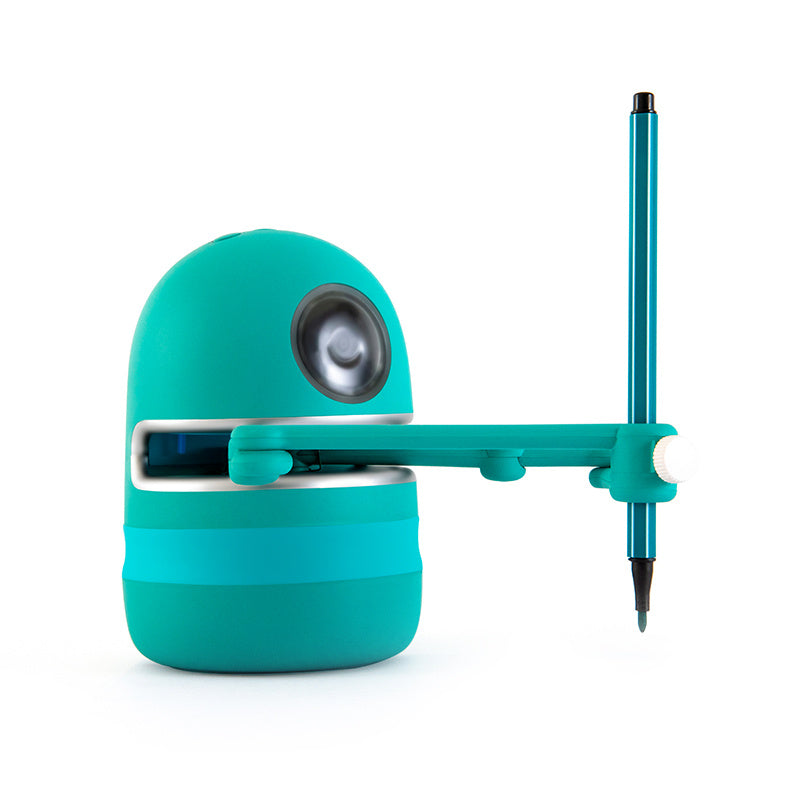 Robot de pintura para niños de jardín de infantes.