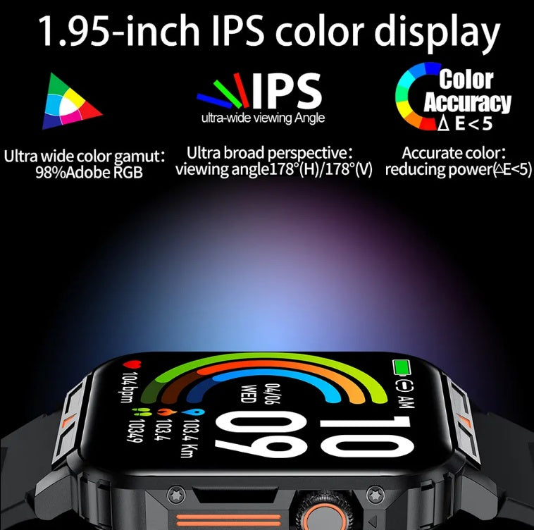 Reloj inteligente cuadrado L81 para deportes al aire libre