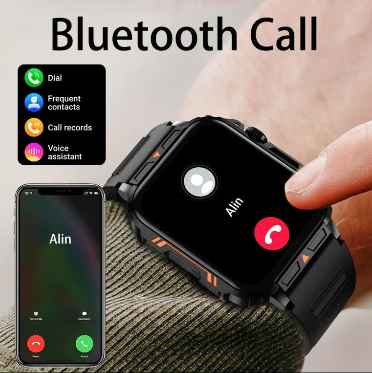Reloj inteligente cuadrado L81 para deportes al aire libre