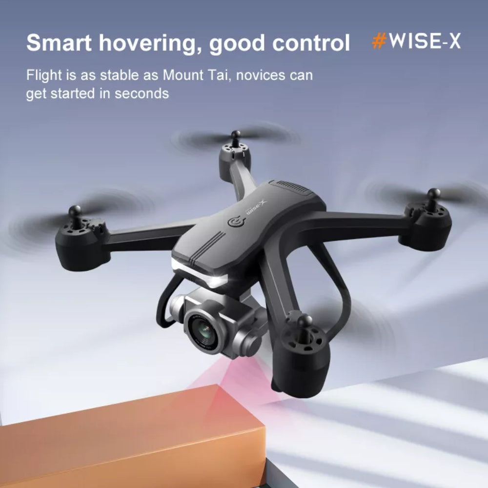 Dron profesional 6K HD con cámara dual.