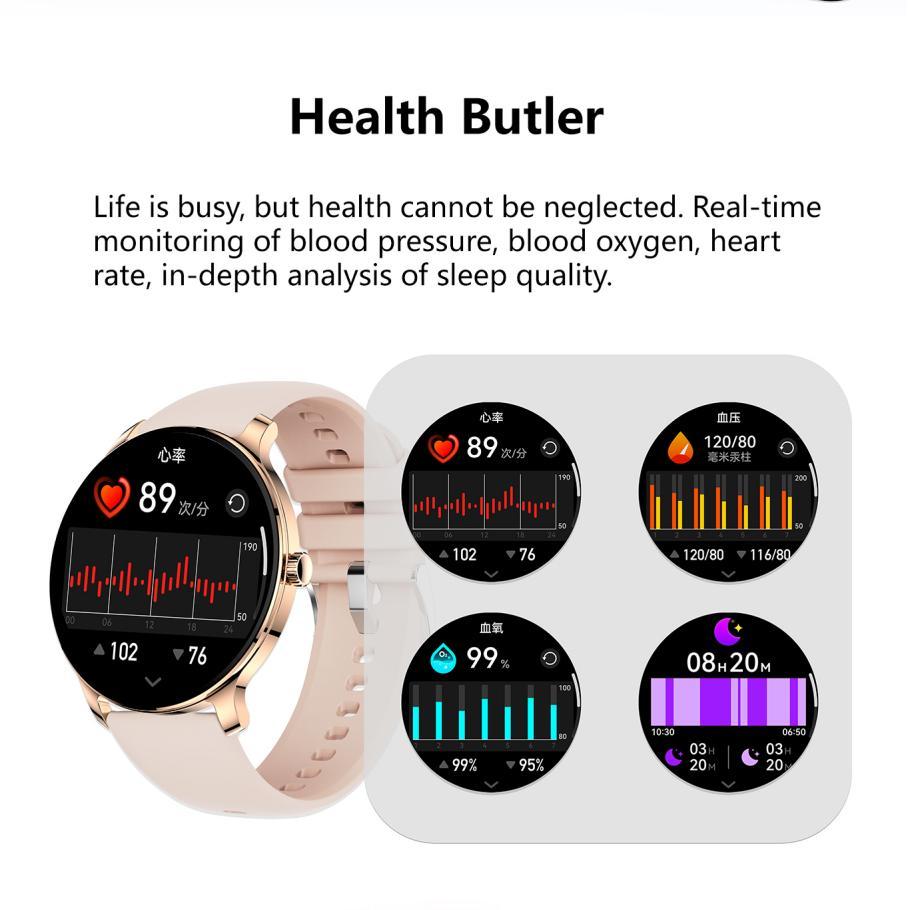 Reloj inteligente ultrafino para hombre y mujer