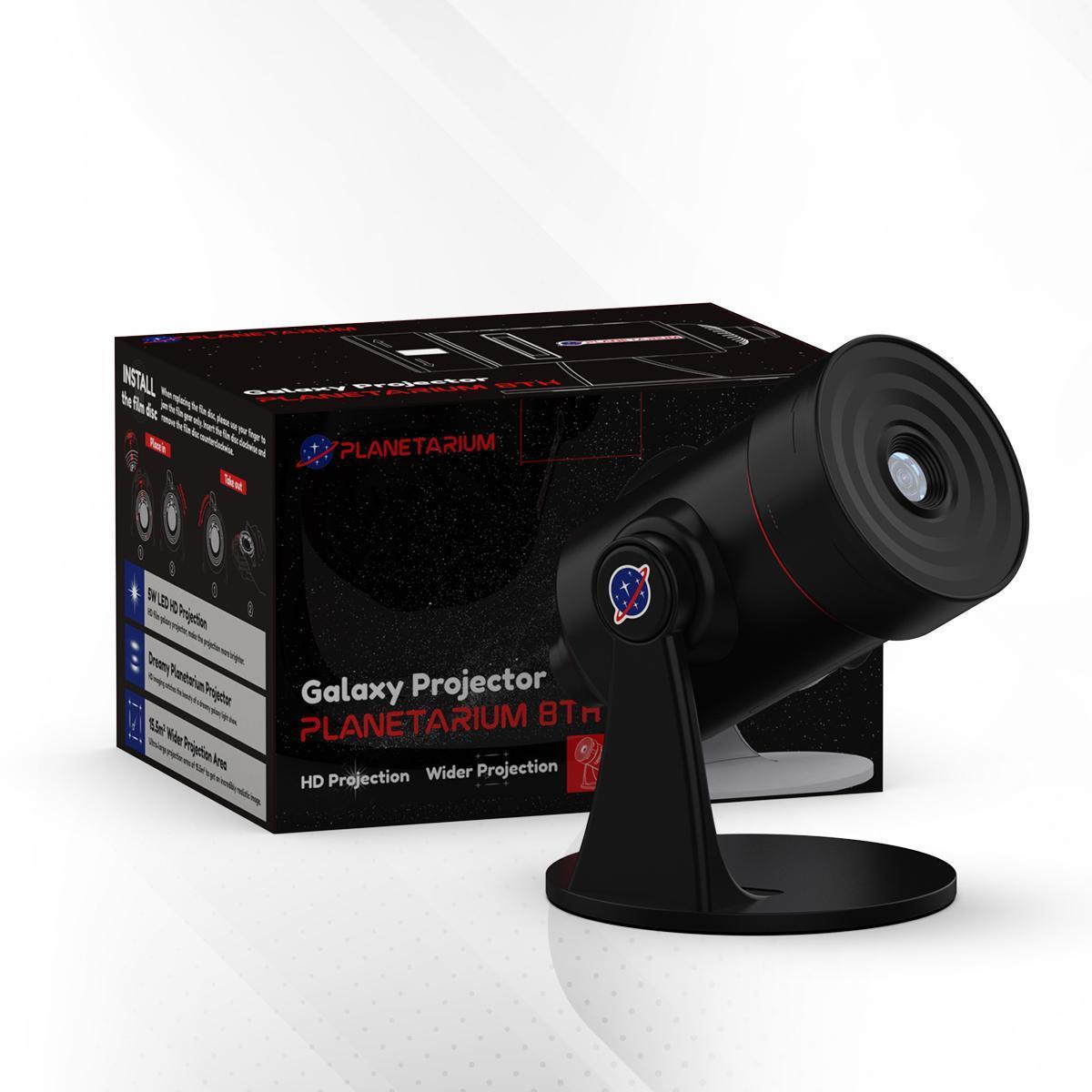 Proyector Planet 2025 HD de alto brillo y proyección amplia.