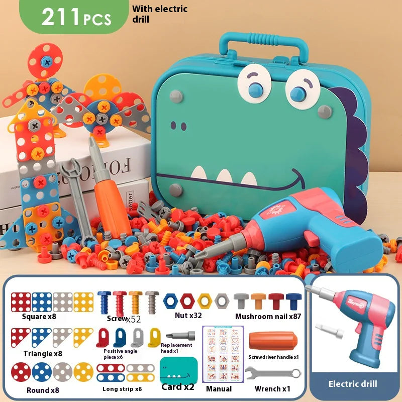 Caja de Herramientas Eléctrica para Niños