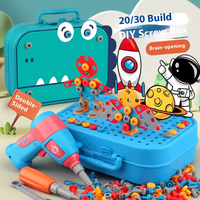 Caja de Herramientas Eléctrica para Niños