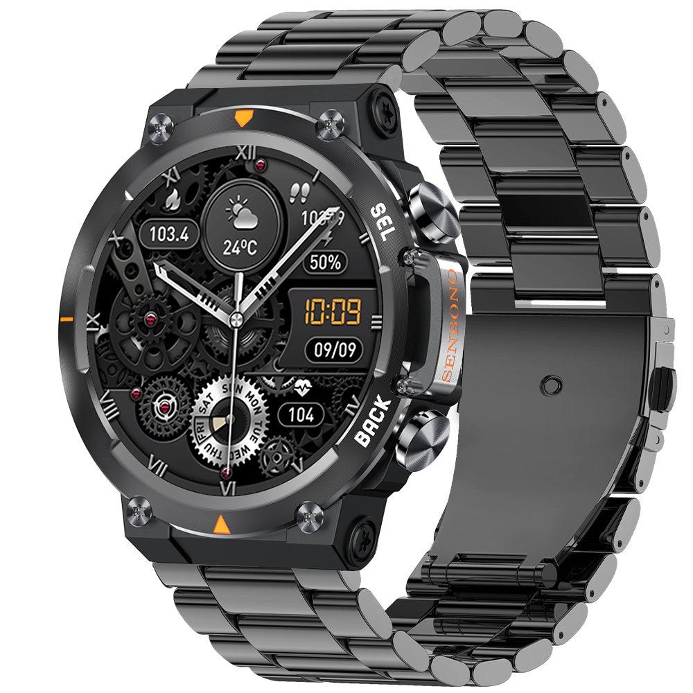 Reloj inteligente MAX18 para hombre, pantalla grande AMOLED