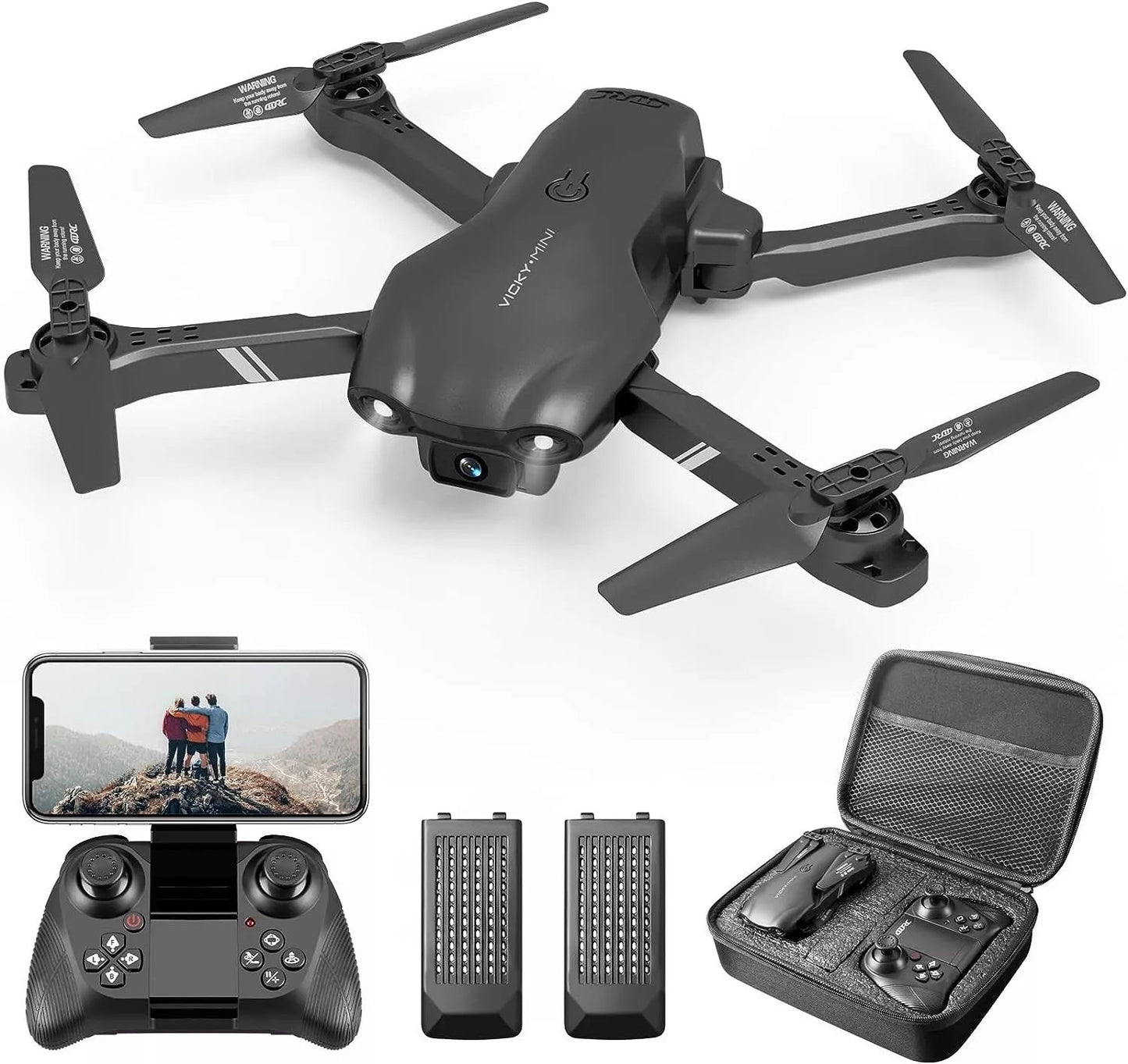 Dron RC 4DRC V13 6K HD con cámara dual