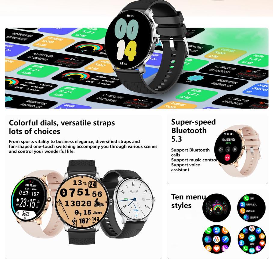 Reloj inteligente ultrafino para hombre y mujer