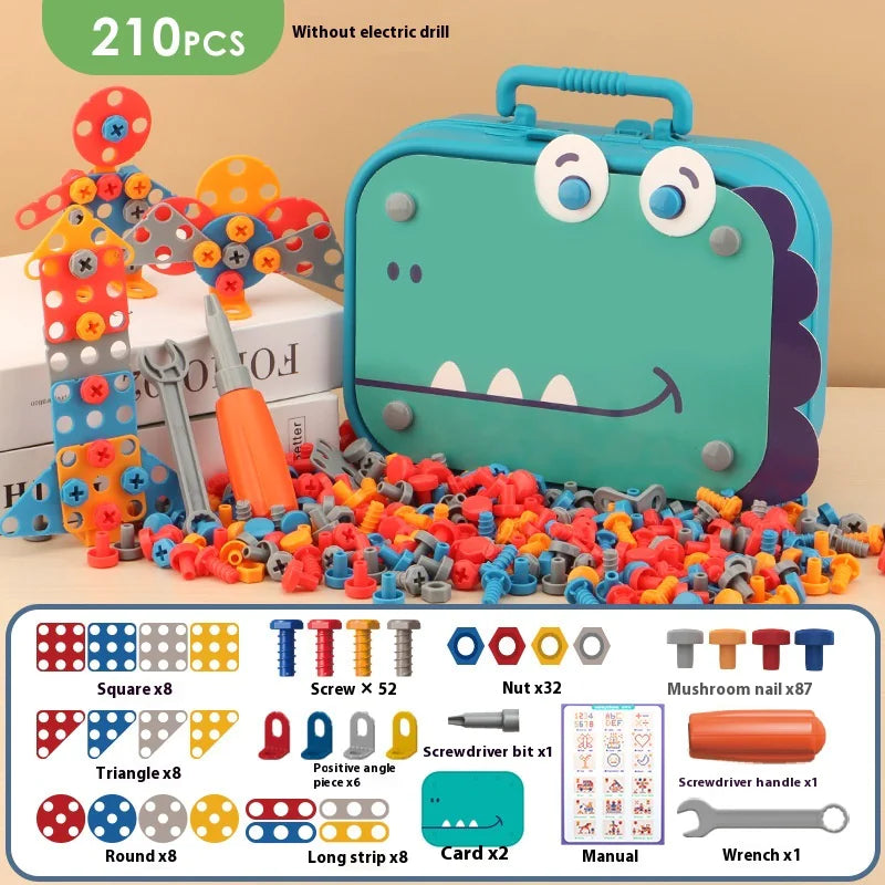 Caja de Herramientas Eléctrica para Niños