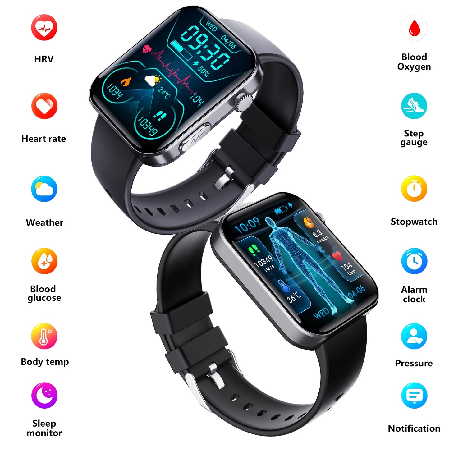 Reloj inteligente para hombres y mujeres