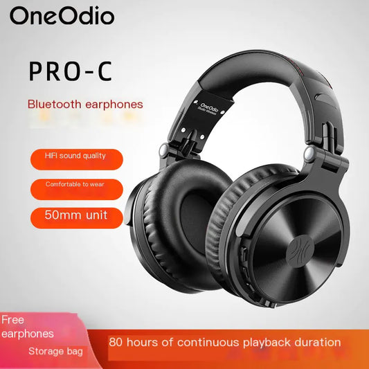 Auriculares Inalámbricos Bluetooth OneOdio con Cable Desmontable